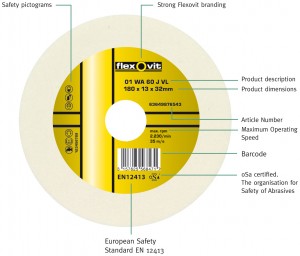 Flexovit Brand Grinding Disc Guide