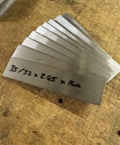 Gauge Plate Off Cut Job Lot (2) 2.85mm