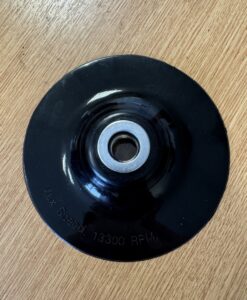Black Backing Pad 4.1/2" (115mm) For Angle Grinders