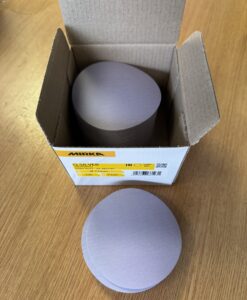 Alternative view of Mirka Q-Silver 77mm Discs (No Hole)