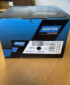 Alternative view of Norton Pro Selfgrip 150mm 120 grit Sanding Disc