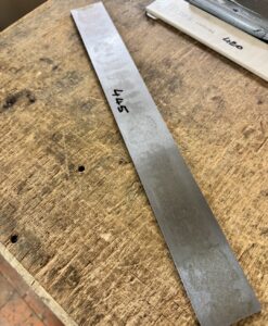 50 x 4 x 445mm Gauge Plate Off Cut